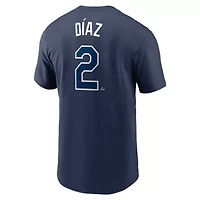 MLB Nike Yandy Diaz Tampa Bay Rays Fuse Name & Number T-Shirt