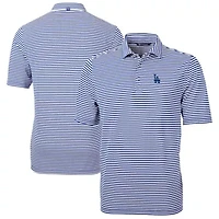 MLB Los Angeles Dodgers Virtue Eco Pique Stripe Recycled Polo