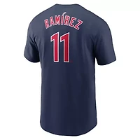 MLB Nike Jose Ramirez Cleveland Guardians Fuse Name & Number T-Shirt