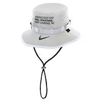 NCAA Nike Michigan State Spartans 2025 Sideline Apex Boonie Performance Bucket Hat