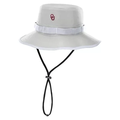 NCAA Nike Oklahoma Sooners 2025 Sideline Apex Boonie Performance Bucket Hat