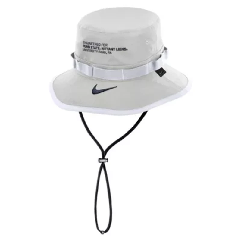 NCAA Nike Penn State Nittany Lions 2025 Sideline Apex Boonie Performance Bucket Hat