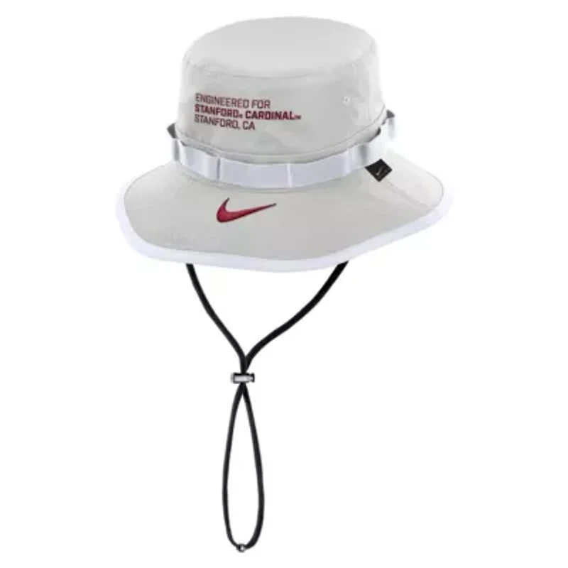 Stanford Cardinal NCAA Nike 2025 Sideline Apex Boonie Performance Bucket Hat