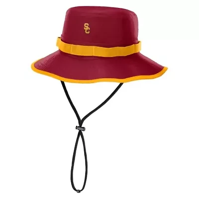 NCAA Nike USC Trojans 2025 Sideline Apex Boonie Performance Bucket Hat