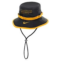 NCAA Nike Iowa Hawkeyes 2025 Sideline Apex Boonie Performance Bucket Hat