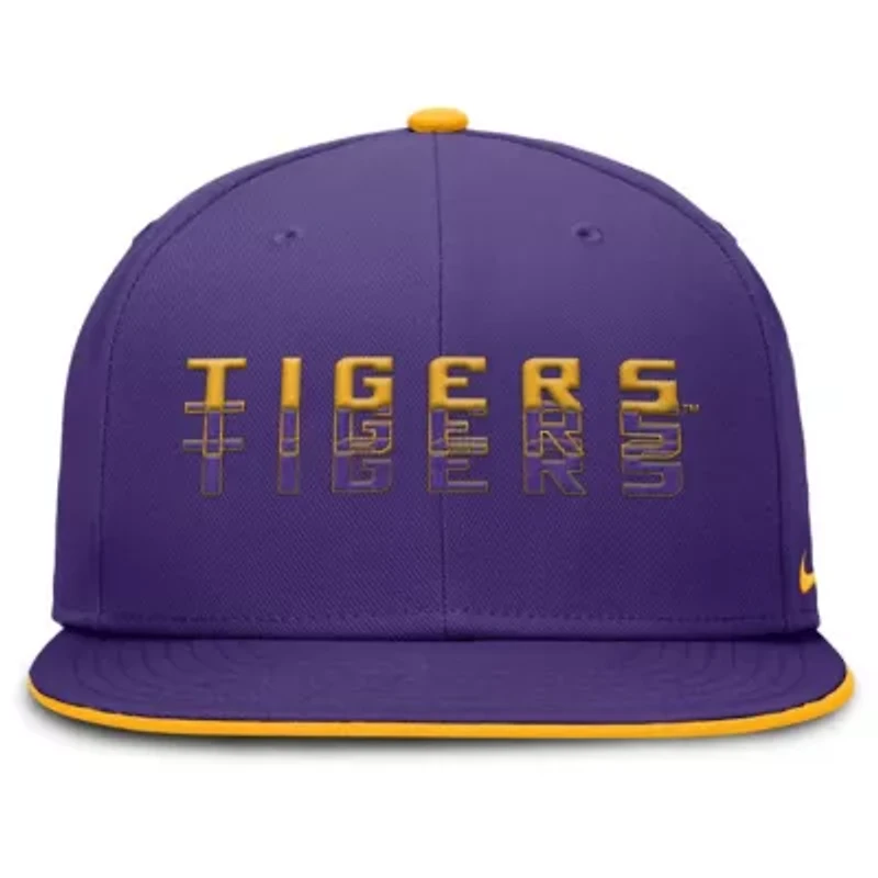 NCAA Nike LSU Tigers True Primetime Performance Fitted Hat