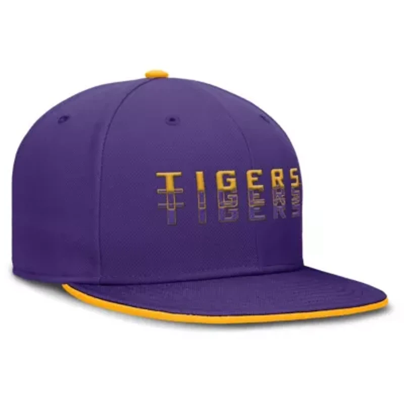 NCAA Nike LSU Tigers True Primetime Performance Fitted Hat