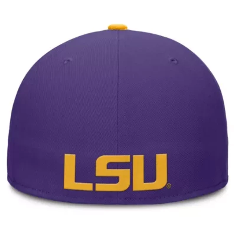 NCAA Nike LSU Tigers True Primetime Performance Fitted Hat