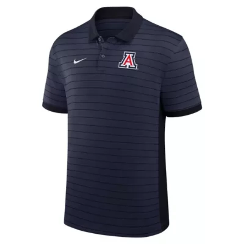 NCAA Nike Arizona Wildcats 2025 Early Season Coaches Sideline Victory Stripe Dri-FIT Polo