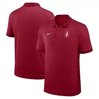 Stanford Cardinal NCAA Nike 2025 Early Season Coaches Sideline Victory Stripe Dri-FIT Polo