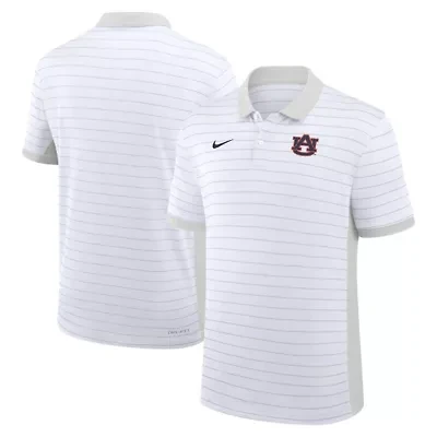 NCAA Nike Auburn Tigers 2025 Early Season Coaches Sideline Victory Stripe Dri-FIT Polo