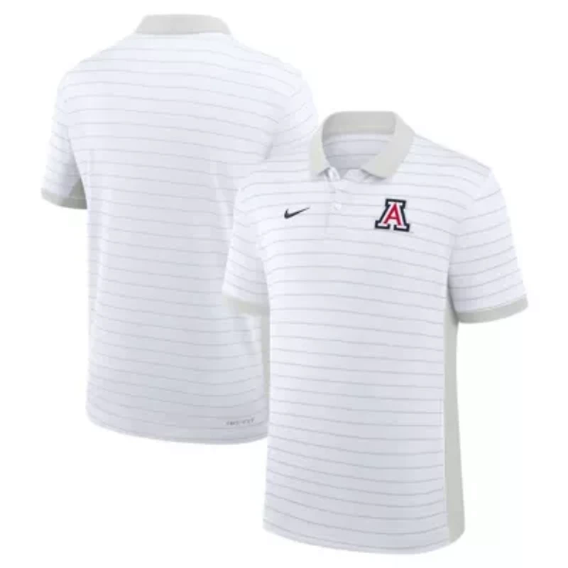 NCAA Nike Arizona Wildcats 2025 Early Season Coaches Sideline Victory Stripe Dri-FIT Polo