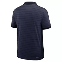 NCAA Nike Auburn Tigers 2025 Early Season Coaches Sideline Victory Stripe Dri-FIT Polo