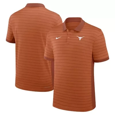NCAA Nike Texas Longhorns 2025 Early Season Coaches Sideline Victory Stripe Dri-FIT Polo