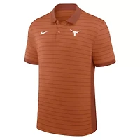 NCAA Nike Texas Longhorns 2025 Early Season Coaches Sideline Victory Stripe Dri-FIT Polo