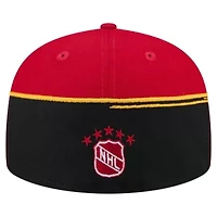NHL Black/Red Chicago Blackhawks Vintage Color Dip 59FIFTY Fitted Hat