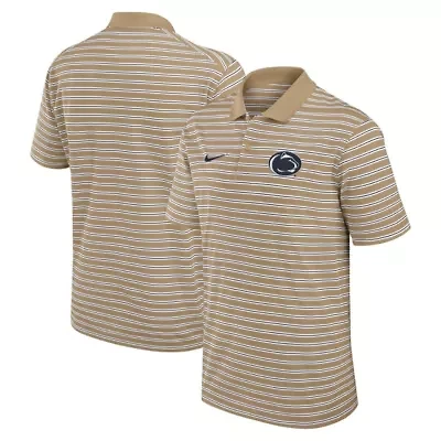 NCAA Nike Penn State Nittany Lions Athletic Prep Striped Dri-FIT Polo