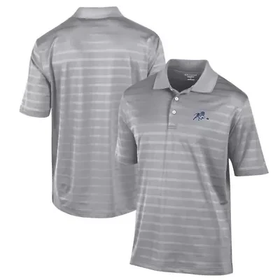 NCAA Jackson State Tigers Textured Solid Polo