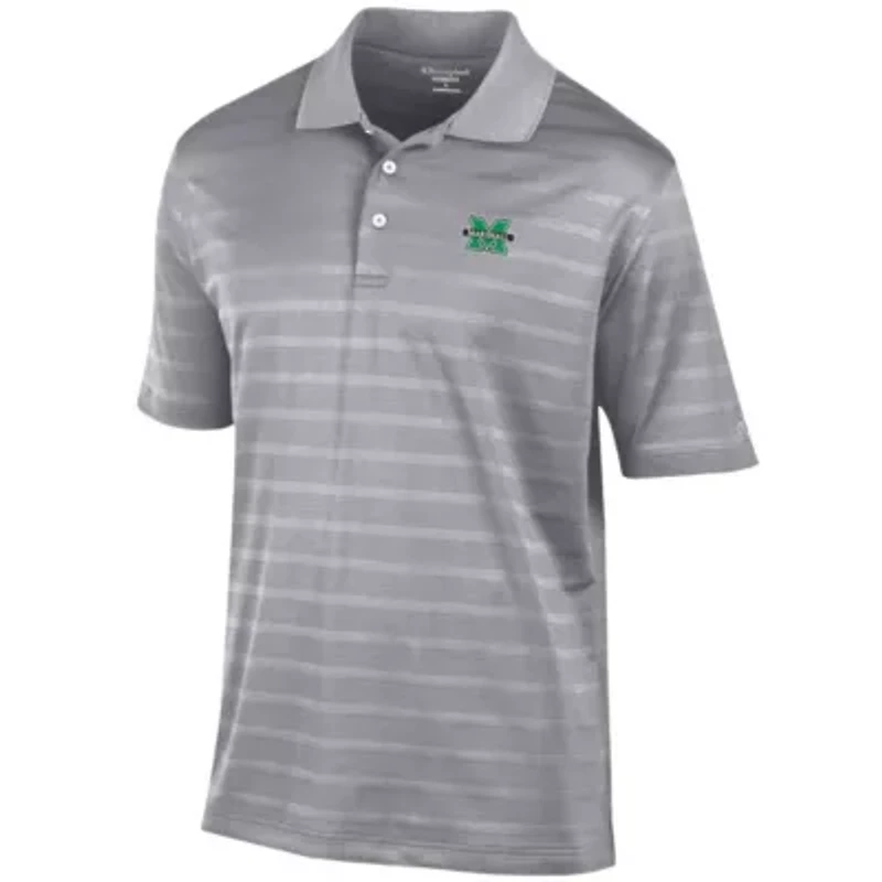NCAA Marshall Thundering Herd Textured Solid Polo