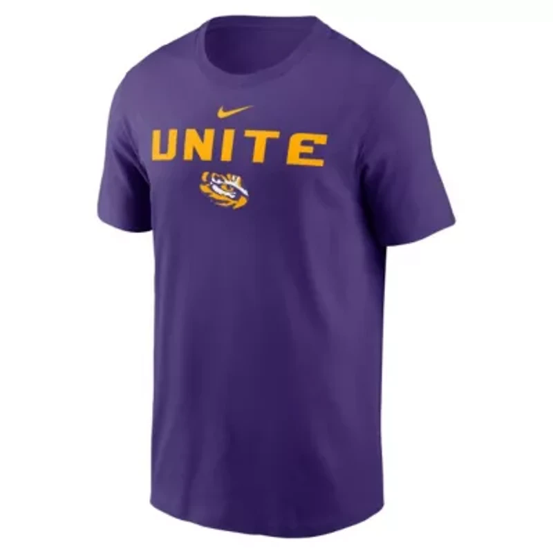 NCAA Nike LSU Tigers 2025 Sideline Mantra Performance T-Shirt