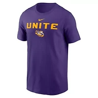 NCAA Nike LSU Tigers 2025 Sideline Mantra Performance T-Shirt