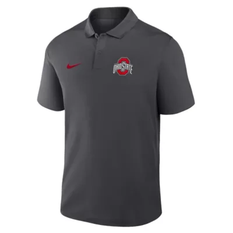 NCAA Nike Ohio State Buckeyes Primetime Victory Primary Logo Performance Polo