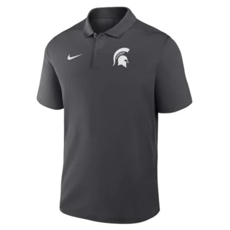 NCAA Nike Michigan State Spartans Primetime Victory Primary Logo Performance Polo