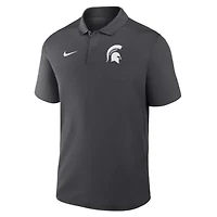 NCAA Nike Michigan State Spartans Primetime Victory Primary Logo Performance Polo
