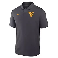 NCAA Nike West Virginia Mountaineers Primetime Victory Primary Logo Performance Polo