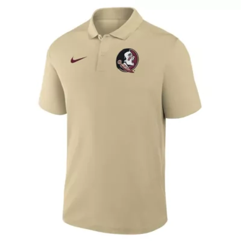 NCAA Nike Florida State Seminoles Primetime Victory Primary Logo Performance Polo