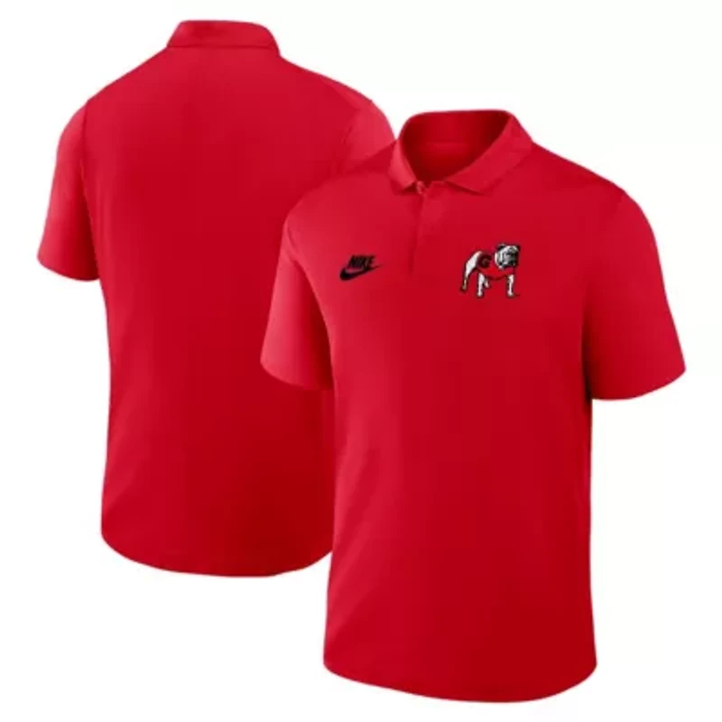 NCAA Nike Georgia Bulldogs Primetime Victory Legacy Vault Logo Performance Polo