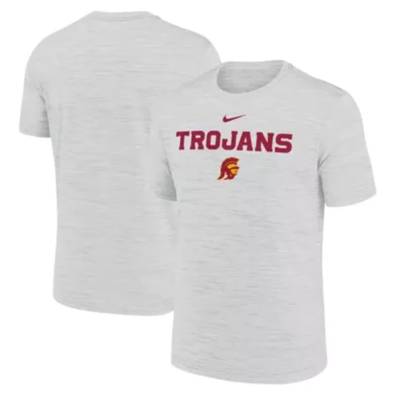 NCAA Nike USC Trojans 2025 Sideline Velocity Dri-FIT T-Shirt