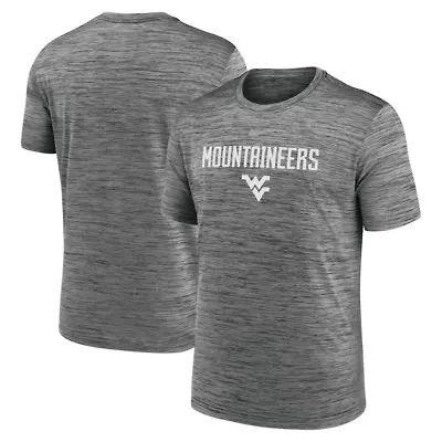 NCAA Nike West Virginia Mountaineers Sideline Velocity Dri-FIT T-Shirt