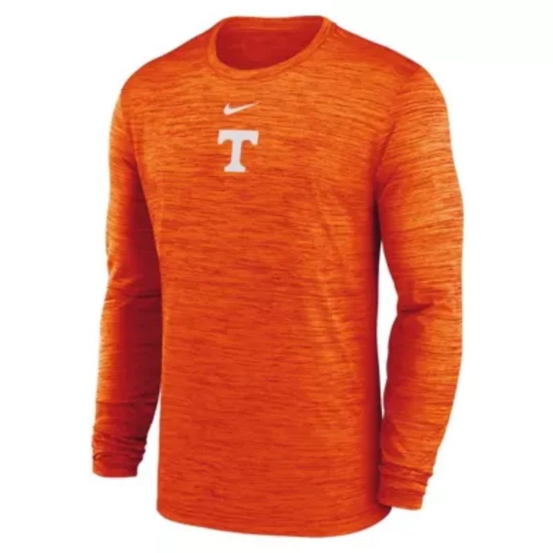NCAA Nike Tennessee Volunteers 2025 Sideline Velocity Dri-FIT Long Sleeve T-Shirt