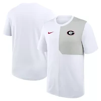 NCAA Nike Georgia Bulldogs 2025 Sideline UV Dri-FIT Coach Shirt