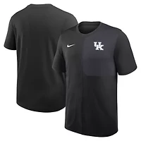 NCAA Nike Kentucky Wildcats 2025 Sideline UV Dri-FIT Coach Shirt