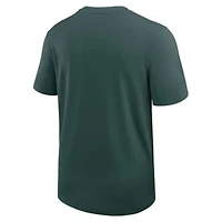NCAA Nike Michigan State Spartans 2025 Sideline UV Dri-FIT Coach Shirt