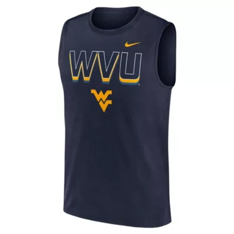 NCAA Nike West Virginia Mountaineers Primetime Tricode Legend Dri-FIT Tank Top