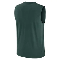 NCAA Nike Michigan State Spartans Primetime Tricode Legend Dri-FIT Tank Top