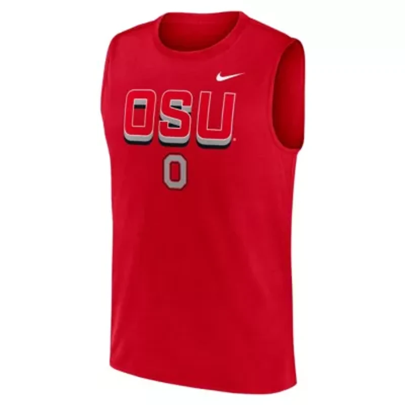 NCAA Nike Ohio State Buckeyes Primetime Tricode Legend Dri-FIT Tank Top