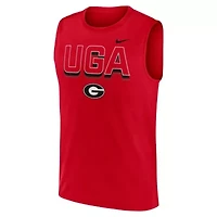 NCAA Nike Georgia Bulldogs Primetime Tricode Legend Dri-FIT Tank Top