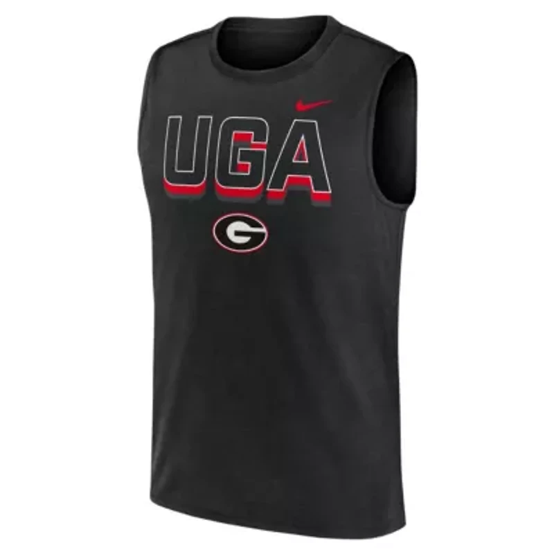 NCAA Nike Georgia Bulldogs Primetime Tricode Legend Dri-FIT Tank Top