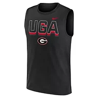 NCAA Nike Georgia Bulldogs Primetime Tricode Legend Dri-FIT Tank Top