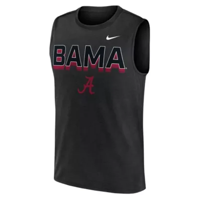 Alabama Crimson Tide NCAA Nike Primetime Tricode Legend Dri-FIT Tank Top