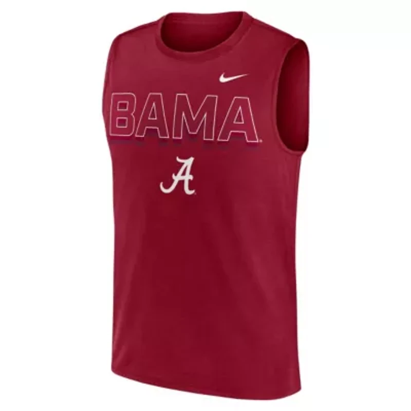 Alabama Crimson Tide NCAA Nike Primetime Tricode Legend Dri-FIT Tank Top