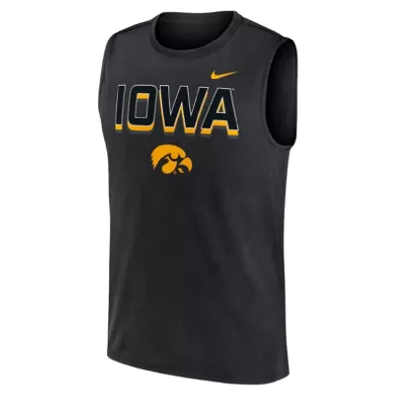 NCAA Nike Iowa Hawkeyes Primetime Tricode Legend Dri-FIT Tank Top