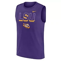 NCAA Nike LSU Tigers Primetime Tricode Legend Dri-FIT Tank Top