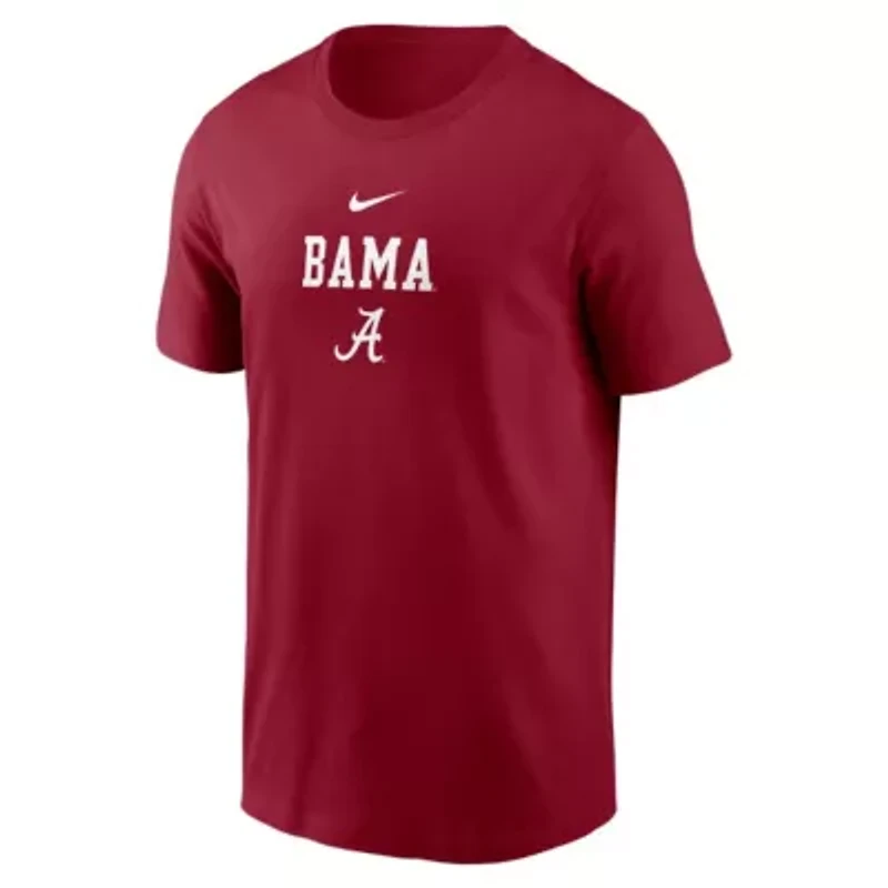 Alabama Crimson Tide NCAA Nike 2-Hit Stacked T-Shirt