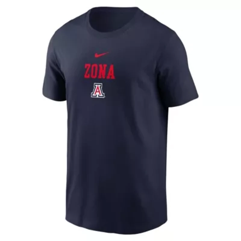 NCAA Nike Arizona Wildcats 2-Hit Stacked T-Shirt