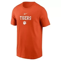 NCAA Nike Clemson Tigers 2-Hit Stacked T-Shirt